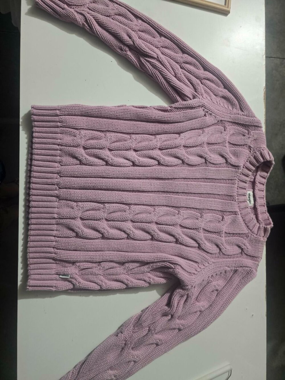 Wrangler Cable Knit Sweater